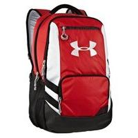 Under Armour Hustle Storm Backpack - Red/Black/White