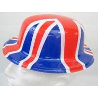 union jack hat bowler printed union jack