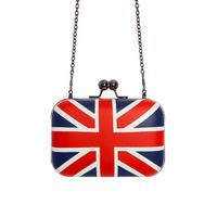 Union Jack Chain Bag - RED