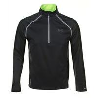 under armour golf coldgear elements 12 zip top blackwhite