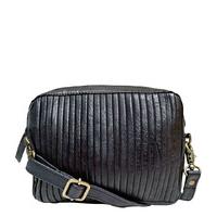 Unmade Copenhagen-Handbags - Pleated Crossbody - Black