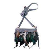 Unmade Copenhagen-Handbags - Feather Crossbody - Grey