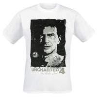 uncharted 4 drakes compass t shirt size xl ts302042unc xl