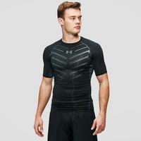 under armour mens heatgear armour exo compression shirt black black