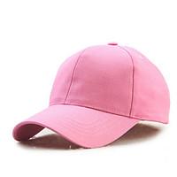 Unisex Fashion Vintage Cotton Baseball Cap Sun Hat Men Women Solid Adjustable Outdoor Sport Casual Summer All Seasons