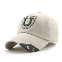 Unisex Fashion Cotton Baseball Cap Sun Hat Men Women Solid Adjustable Outdoor Sport Casual Summer All Seasons