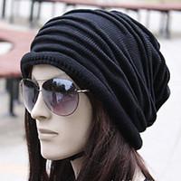 Unisex Korean Style Folding Knitting Wool Cap