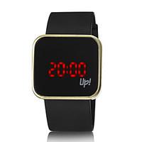 Unisex Fashion Watch The New Square LED Watches Silicone Electronic Touch Screen Metal Shell (Assorted Colors) Cool Watches Unique Watches