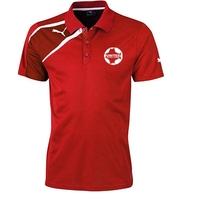 united football academy spirit polo shirt red kids