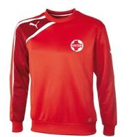 united football academy spirit sweat top red kids