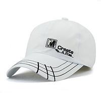 Unisex Men/Women\'s Cotton Baseball Cap Sun Hat Work Casual Quick/Rapid Drying Cap Summer All Seasons Black/White/Grey/Blue