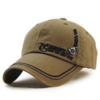 Unisex Women Men\'s Cotton Baseball/Peaked/Alpine Cap Sun Hat Vintage Casual Embroidery Outdoors Sports Summer Army Green/Beige/Black/Blue/Grey