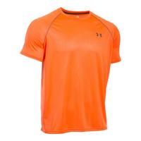 Under Armour Men\'s Tech Patterned Short Sleeve T-Shirt - Orange - L