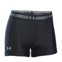 Under Armour Women\'s HeatGear Armour 5 Inch Shorts - Black - M