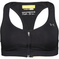 under armour womens heatgear armour bra protege sports bra a cup black