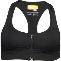 Under Armour Womens HeatGear Armour Bra Protegée A Cup Sports Bra Black