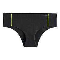 Under Armour Pure Stretch Cheeky Briefs - Womens - Black/High Vis Yellow/Graphite