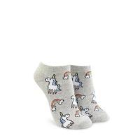 unicorn rainbow ankle socks