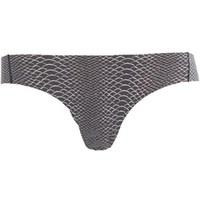 under armour womens heatgear pure stretch thong phantom grey