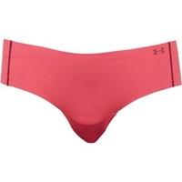 under armour womens heatgear pure stretch cheeky briefs pink