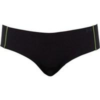 under armour womens heatgear pure stretch cheeky briefs black