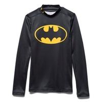 under armour batman alter ego coldgear mock baselayer top kids black