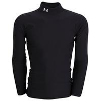 Under Armour Coldgear Mock Shirt - Black - Long Sleeve