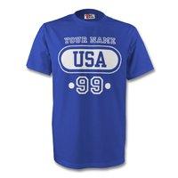 united states usa t shirt blue your name