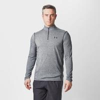 Under Armour Men\'s Threadborne Quarter Zip Baselayer, Mid Grey