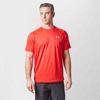 Under Armour Men\'s UA Tech Short Sleeve T-Shirt, Red