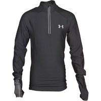 Under Armour Mens ColdGear Escape Compression Sleeve 1/4 Zip Top Black