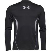 Under Armour Mens ColdGear Evo Fitted Peak Long Sleeve Crew Black