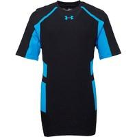 Under Armour Mens HeatGear Armour Stretch Compression Short Sleeve Top Black