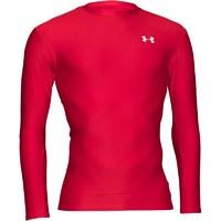 Under Armour Mens ColdGear Evo Compression Long Sleeve Crew 2 Red