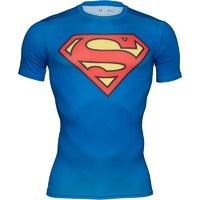 Under Armour Mens HeatGear Alter Ego Short Sleeve Compression Top Royal