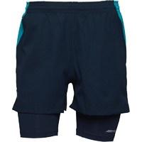 under armour mens heatgear lunch run racer 2 in 1 running shorts acade ...