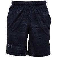 Under Armour Mens HeatGear Raid 8 Inch Printed Shorts Black