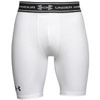 under armour mens coldgear compression ventilated shorts white