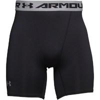 under armour mens heatgear armour compression shorts black