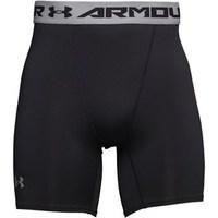 Under Armour Mens HeatGear Armour Compression Shorts Black