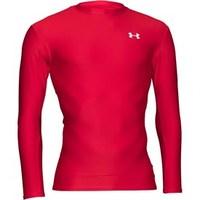 Under Armour Mens ColdGear Evo Compression Long Sleeve Crew 2 Red