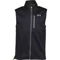 Under Armour Mens ColdGear Storm Infrared Reflective Run Vest Black