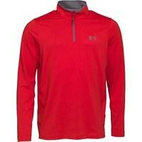 Under Armour Mens ColdGear Infrared Lightweight 1/4 Zip Red