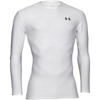 Under Armour Mens ColdGear Evo Compression Long Sleeve Crew White