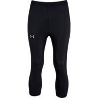 Under Armour Mens HeatGear Draft Compression Running 3/4 Tight Leggings Black