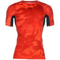 Under Armour HeatGear Armour Print Training Baselayer Top Mens