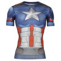 Under Armour Hero All Over Print Short Sleeve T Shirt Mens