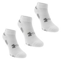 Under Armour Heat Gear 3 Pack Mens Quarter Socks