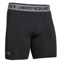 under armour heat gear armour compression short mens blacksteel