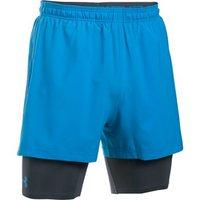 Under Armour Mirage 2-in-1 Training Shorts - Mens - Brilliant Blue